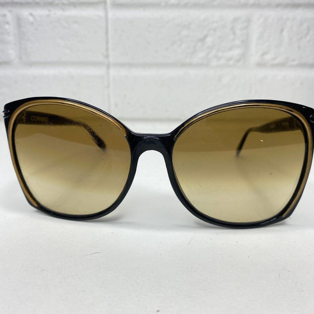 Vintage Corning 2088S Korea‎ Brown Gradient Round Sunglasses Frames Korea H2638